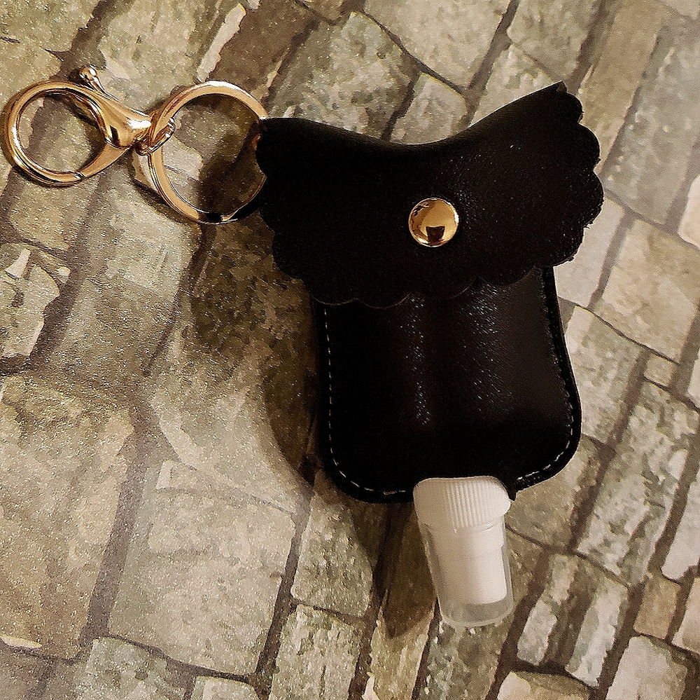 Keychain Holder Empty Travel Spray Bottles 